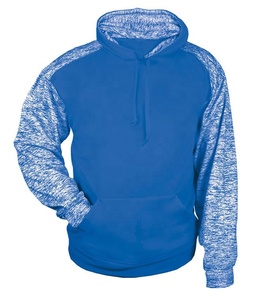 Sweats à capuche tricotés 100% coton de haute qualité Design classique avec contraste de couleur anti-rétrécissement caractéristique motif solide - Product Image 1