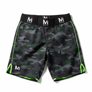 Pantalones Cortos de MMA para Hombre al por Mayor, de Secado Rápido, con Estampado por Sublimación, Duraderos, para BJJ No-Gi y Grappling, Fabricante - Product Image 1