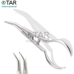 คีมจับยางดามฟันแบบ Endodontic ขนาด 17 ซม. คุณภาพสูงจากเยอรมัน ใช้ซ้ำได้ สำหรับงานทันตกรรมทั่วไป - Product Image 5