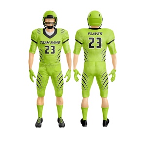 Ensemble complet d'uniformes d'équipe de football américain, design personnalisé, vêtements de sport d'équipe de football américain haute performance - Product Image 1