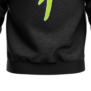 Sweat à capuche vintage personnalisé pour homme, broderie sur le devant, tissu épais en mélange polyester/coton, idéal pour l'hiver - Product Image 6