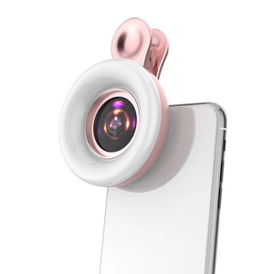 15x Macro Lens Fill Light Clip Ring Light for Eyelash Extension Makeup Beauty Phone Photography - Product Image 1