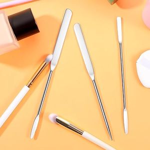Professional Beauty <b>Makeup</b> Spatula Stainless Steel Cosmetic Cream Mixer <b>Tool</b> Foundation Applicator Skincare Facial Salon Use - Product Image 6