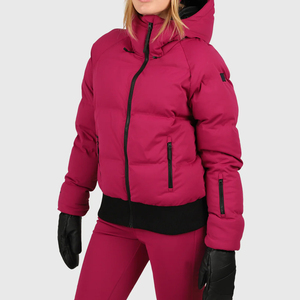 Custom Logo Wholesale Custom High Quality Women Puffer <b>Jacket</b> For Best Design Winter Wear Street Fashion Outdoor Puffer <b>Jacket</b> - Product Image 4