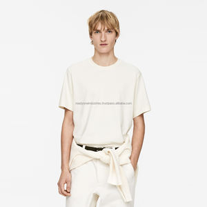 Wholesale Summer <b>Men's</b> Casual <b>T</b>-<b>Shirts</b> 100% Cotton With Versatile <b>Raglan</b> Sleeves and Crew Neck - Product Image 1