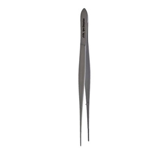 Manual 18cm Premium Quality Stainless Steel Forceps Serrated Straight <b>Clamp</b> Precision Surgical Instrument Accurate Tissue - Product Image 3