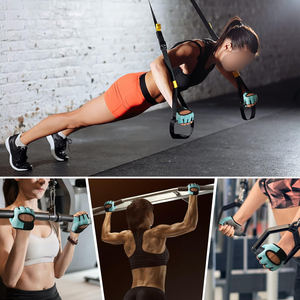 Mitaines d'entraînement pour hommes et femmes, pour la musculation, la gym et le fitness, légères, respirantes, à doigts courts - Product Image 5