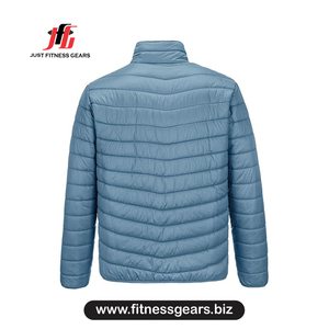 Custom OEM <b>Men</b> Lightweight <b>Packable</b> Puffer <b>Jacket</b> <b>Waterproof</b> Outdoor Stand Collar Down Bubble Coat - Product Image 2