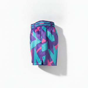 Shorts d'arts martiaux à imprimé géométrique, nouvelle conception, séchage rapide, coupe régulière, imprimé par sublimation, taille adulte, vêtements de sport - Product Image 4