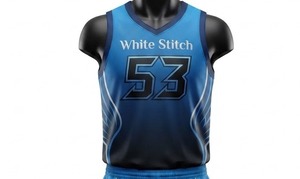 Camiseta de Baloncesto Reversible Personalizada para Mujer, sin Mangas, Cuello Redondo, Transpirable, de Secado Rápido, en Spandex/Nylon - Product Image 2