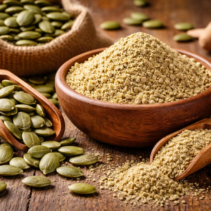 Extrait de graines de citrouille naturel de haute qualité (Cucurbita Pepo) 99 % pur, séché à l'air chaud, qualité alimentaire |   Vente en gros |   Privé - Product Image 1