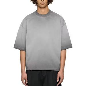 Nouveaux designs, t-shirts streetwear délavés surdimensionnés pour hommes, t-shirts 100% coton pour hommes, tous les modèles - Product Image 1