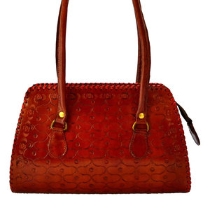 Bolso Tote Salva de Cuero Sintético Color Bronceado con Estampado de Leopardo, Correa Desmontable y Cierre de Cremallera, 21L 18, Bolso de Hombro para Mujer - Product Image 1