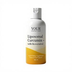 Liposomal Curcumin with Resveratrol Liquid Dietary <b>Supplement</b> OEM Private Label Manufacturer Bulk Supplier - Product Image 1
