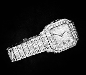 นาฬิกาข้อมือผู้ชายสแตนเลสสตีลหรูหรา ระบบกลไก กันน้ำ นาฬิกาเงินแท้สำหรับผู้ชาย ของขวัญแฟชั่น เครื่องประดับ - Product Image 3