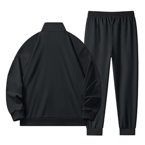 Ensemble de survêtement décontracté pour homme, personnalisé, en molleton épais 400 g/m², pantalon de jogging et sweat à capuche, ensemble deux pièces de haute qualité pour homme - Product Image 2