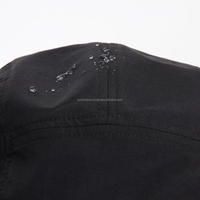 Chapeau de course en Nylon pour hommes, 5 panneaux à bord plat, casquette de Camping solide et de qualité supérieure