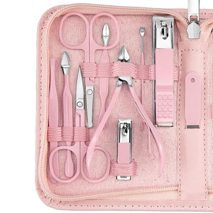 ชุดอุปกรณ์ดูแลเล็บมืออาชีพ ขายส่ง คุณภาพดี ราคาถูก ชุดเครื่องมือทำเล็บมือและเล็บเท้า สแตนเลส สีสันโดดเด่น - Product Image 3