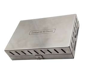 Kit de collecte osseuse dentaire de haute qualité, ensemble universel d'instruments chirurgicaux pour implants dentaires, dilatateur osseux, 50 pièces, par Dentavex - Product Image 2