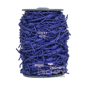 สายหนังลวดหนามคุณภาพสูงอุปกรณ์เสริมที่เป็นเอกลักษณ์สำหรับสร้อยคอและงานหัตถกรรมเครื่องประดับสำหรับงานประดิษฐ์ทำด้วยตัวเอง - Product Image 2