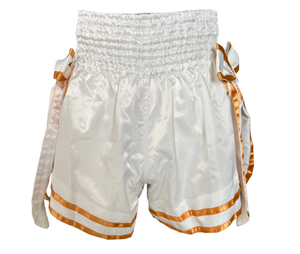 กางเกงมวยไทยสั่งทำพร้อมโลโก้สำหรับสโมสร - ระบายอากาศได้ดี แห้งเร็ว เหมาะสำหรับผู้ใหญ่ทั้งชายและหญิง ใช้สำหรับชกมวยและศิลปะการต่อสู้ - Product Image 3