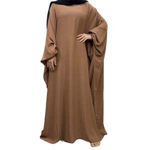 Abaya suelta de manga murciélago para mujer - Product Image 2
