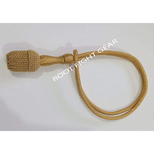 Noeud d'épée fabriqué à la main cordon de style or conception de gland fin pour l'équipement de défense personnelle Regalia Performances Cosplay robes - Product Image 1