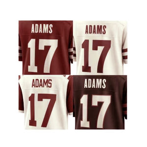 Nouveauté 2026 – Maillots de football américain personnalisés de qualité supérieure pour équipes Adams – Vente en gros # 17 maillots à manches courtes - Product Image 5