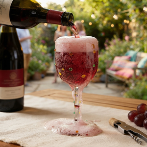 Copas de Vino de Cristal Soplado a Mano, Únicas y Vintage, para Regalos Corporativos de Lujo y Duraderos - Product Image 5