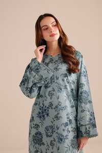 Collection de vêtements imprimés pour femmes en gros, ensemble 2 pièces en tissu lawn, vêtements indiens et pakistanais, mode estivale tendance, logo personnalisé - Product Image 4