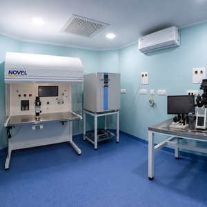 ระบบห้องปฏิบัติการ IVF แบบครบวงจรพร้อมตู้บ่มเพาะ CO2 และกล้องจุลทรรศน์ |   พื้นผิวสแตนเลส |   ห้องปฏิบัติการอุตสาหกรรมนวัตกรรม - Product Image 4