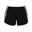Shorts Casuales de Verano para Mujer, Cintura Alta, Transpirables, Tejidos, Teñidos, de Color Sólido, con Cierre de Cremallera y Bolsillos Laterales, 100% Poliéster - Product Image 5