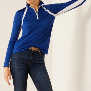 Camiseta de Equitación Elástica en 4 Direcciones de Alta Calidad, Capa Base para Competición, Camisa de Polo con Tela Técnica Suave al Tacto - Product Image 1