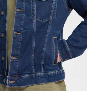 Chaqueta Varsity de Hombre, Personalizable con Logotipo, de Alta Calidad, Cierre de un Botón, Larga, 100% Algodón, Transpirable, Informal, con Diseño de Puntos, para Otoño - Product Image 3
