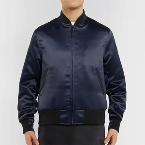 Men Satin Varsity <b>Jacket</b> Fashion College Baseball Satin <b>Jacket</b> Custom Lightweight Outerwear Satin <b>Jacket</b> - Product Image 5