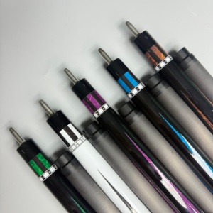 Tacos de Billar Space X de Alta Calidad al por Mayor, Taco de Billar de Fibra de Carbono de 12.5mm sin Envoltura para Snooker y Billar - Product Image 5
