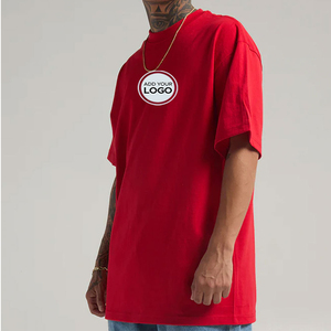 T-shirt Streetwear Coupe Boxy 100% Coton USA 16 Singles Max Heavyweight Vierge Oversize pour Impression Personnalisée - Product Image 1