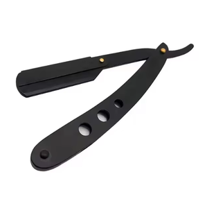 Kit de coiffure professionnel en acier inoxydable poli miroir avec ciseaux à effiler, ciseaux de coiffure et rasoir, avec peigne, en vente - Product Image 5