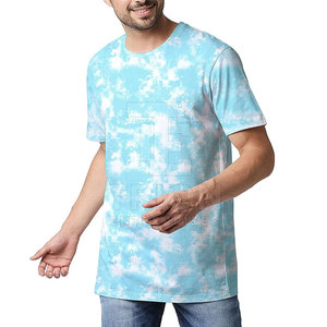 เสื้อยืดผู้ชายลายมัดย้อมขายส่งราคาดีที่สุด เสื้อยืดผู้ชายลายมัดย้อมออกแบบเองได้ เสื้อยืดผู้ชายสีสันตามสั่งน้ำหนักเบา - Product Image 3