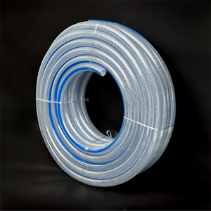 Tuyau d'extincteur flexible haute pression en PVC tressé Ascent India WLB02 TP Indoflex, 19,5 mm ID x 25,5 mm OD, 10 bars WP, 40 bars - Product Image 1