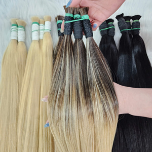 ผมแท้เวียดนามเกรดพรีเมียม GUGU HAIR แบบเส้นตรงธรรมชาติ  ต่อผมแบบเส้นตรงสองชั้น  ทุกสี  ผมแท้ 100% สำหรับผู้หญิง - Product Image 3
