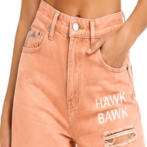 Women <b>Denim</b> Pants Premium Stylish Comfortable Durable Distressed Modern Relaxed Fashion Cotton <b>Stretch</b> Custom Made <b>Denim</b> Pants - Product Image 4