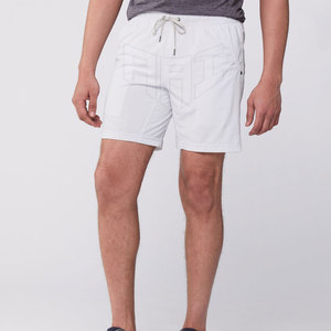 Pantalones Cortos de Verano para Hombre, Casuales, de Color Sólido, Ligeros, con Aspecto de Algodón, Cintura Elástica, Cómodos para el Día a Día - Product Image 2