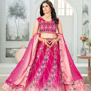 Vestido Largo de Seda Chillon India, Estilo Imperio, Cintura Princesa, Cuello Redondo, Bordado con Borlas, Transpirable, Ecológico, Tallas Grandes - Product Image 1