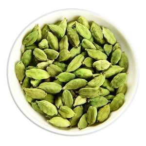 Cardamomo Verde a Granel 7-8 mm, Vainas Enteras Naturales de Elaichi, Especia Aromática Premium para Procesamiento de Alimentos, Té y Bebidas de la India - Product Image 1