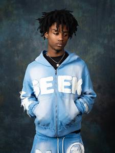 Ensemble de survêtement unisexe Seek Vision, col rond, sweat-shirt à cordon de serrage, couleur dégradée, streetwear, coupe ample, livraison rapide - Product Image 5