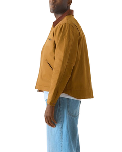100% Cotton Fabric <b>Men</b> <b>Canvas</b> Worker <b>Jacket</b> Breathable Flame Resistant Work Wear Mechanic <b>Jackets</b> - Product Image 3