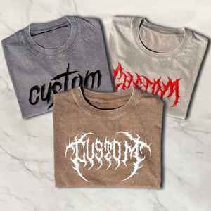 Camiseta Unisex Goth Daddy de Cuello Redondo y Manga Corta, 100% Algodón Transpirable y Ecológico, 180g, Logotipo Rojo en la Parte Delantera, Corte Regular, para Todas las Temporadas - Product Image 5