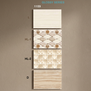 Modern 3D Marble Design Bathroom Kitchen Glossy Glazed Ceramic Digital <b>Wall</b> Tiles 200x300mm Competitive Price - Product Image 2