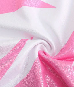 Justaucorps sans manches en maille spandex au design unique avec taille élastique pour filles et adultes, vêtements de danse, vêtements d'entraînement de gymnastique - Product Image 6